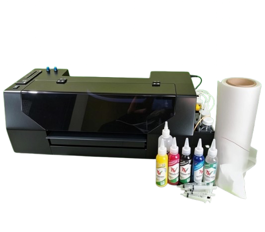 Mesin printer DTF beserta perlengkapan produksi Zona DTF